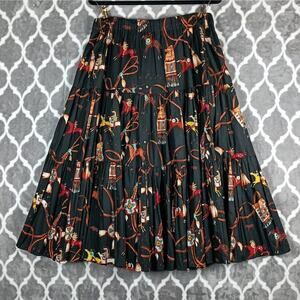 Sedona Stitchery Native Print Tiered Skirt Western Folk Art M